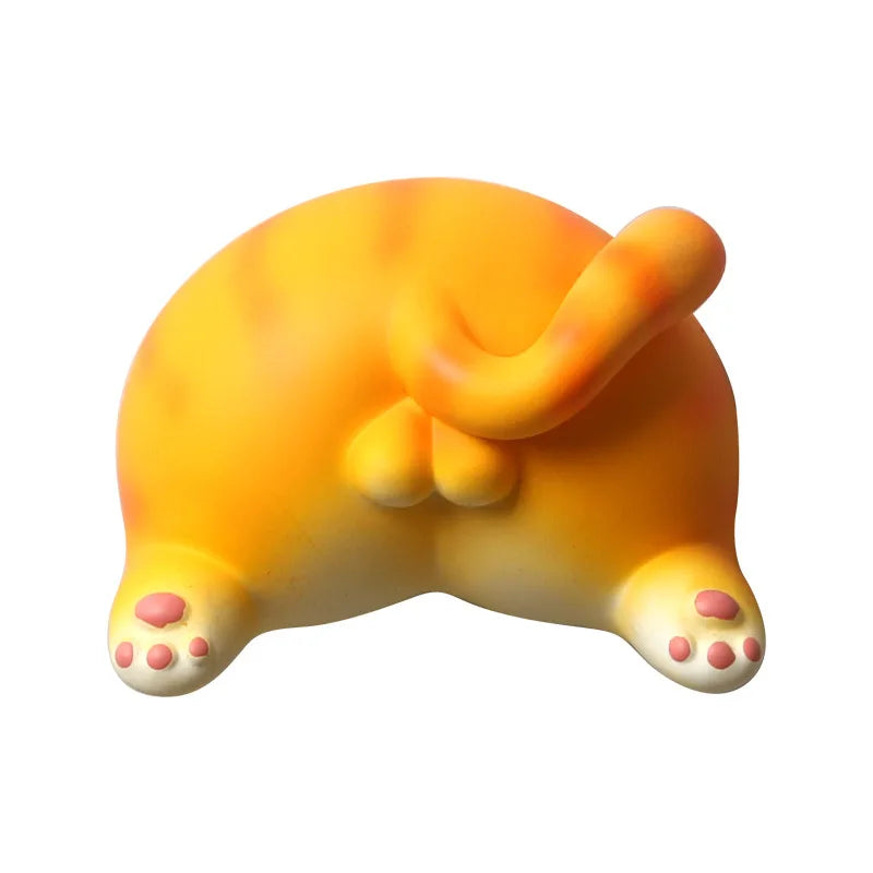 Kitty Buttocks Refrigerator Magnets – Cute Cartoon Animal Resin Magnets for Wall, Car & Fridge Decoration Accessories