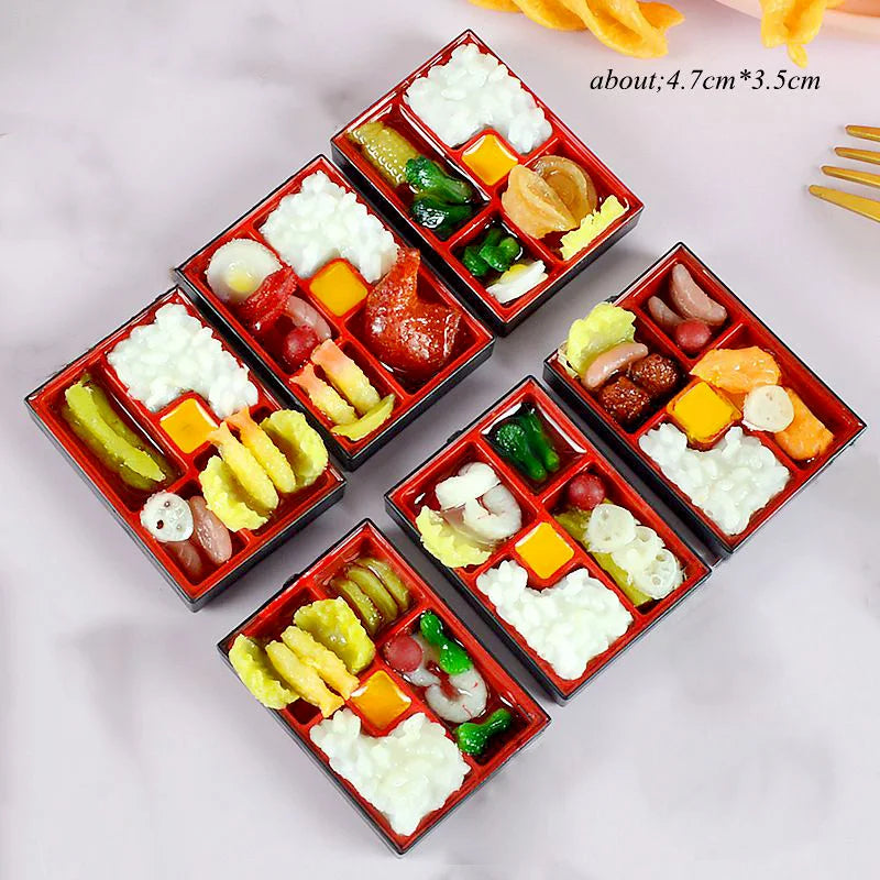 2PCS 1:6 Scale Miniature Japanese Seafood Noodles – Dollhouse Pretend Food for Blythe, Barbie, BJD & 1/6 Dolls Accessories