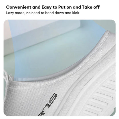 Women's Height-Increasing Walking Shoes - Lightweight Thick-Soled Casual Sport Sneakers