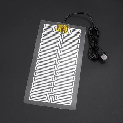 USB 5V Heating Pad - Plug & Play Warm Plate Heater for Mouse Pad & Shoes