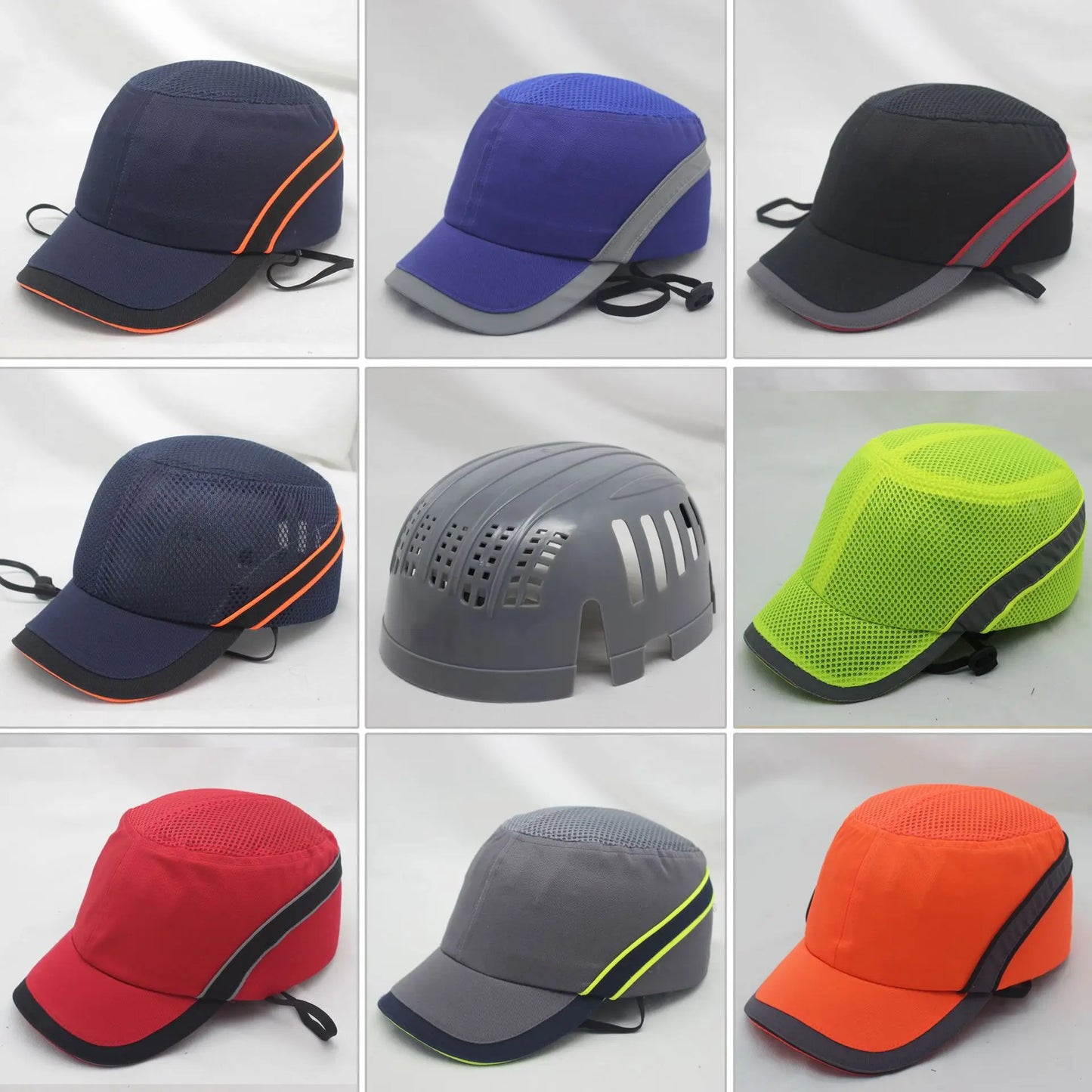 New Work Safety Bump Cap – Hard Shell Protective Baseball Hat for Head Protection