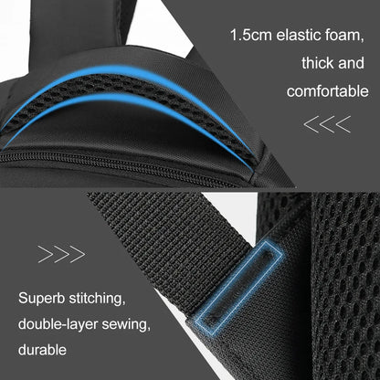 Console Backpack for PS5 - Large Capacity Travel Carrying Case for PSS Slim, Controllers, Headset, and Game Discs