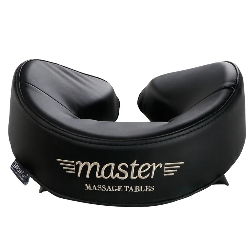 Massage Bed Beauty Pillow - U-Shaped Face, Head & Neck Support Cushion for Massage Tables