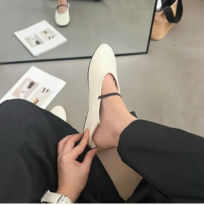 Designer Women’s Flats – Fashionable Slip-On Soft Sole Ballet Shoes, Casual Outdoor Ballerina Shoes for Ladies