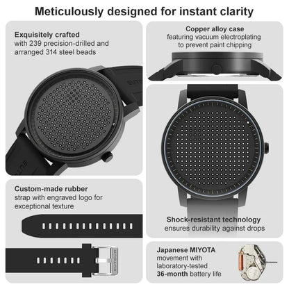 EUTOUR 2025 Magnetic Quartz Casual Watch – Simple Silicone Strap, Unisex Men’s Fashion Watch