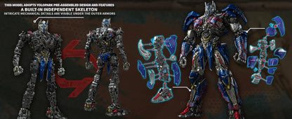 YOLOPARK Transformers Model – The Last Knight AMK PRO 20cm Optimus Prime Action Figure Toy for Boys & Men