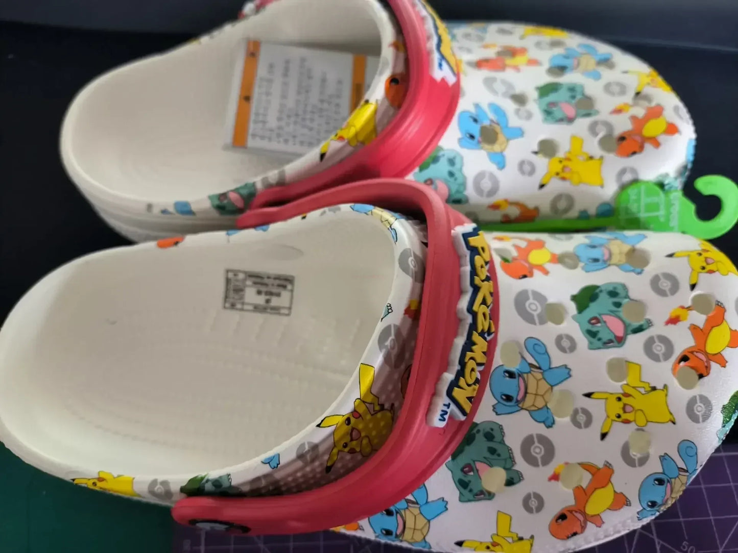 Pokemon Hole Sandals - Pikachu, Squirtle & Charmander Kawaii EVA Anime Slippers, Summer Beach Shoes for Kids, Perfect Gift