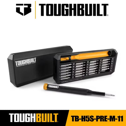 TOUGHBUILT High Torque Screwdriver – Aluminum Alloy & Steel Cutter Head with Durable Rubber Grip Handle (Tool Only)
