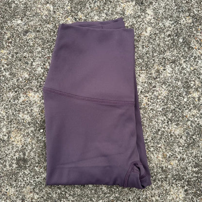 Women's High Waist Yoga Leggings - Soft Butter Fabric Fitness Pants With Back Waist Pocket For Gym & Sports Training