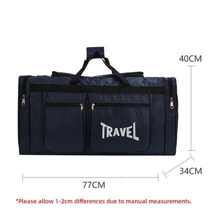 Foldable Travel Bag Y36A – Large Capacity Waterproof Business & Sports Duffel, Wear-Resistant Portable Handbag