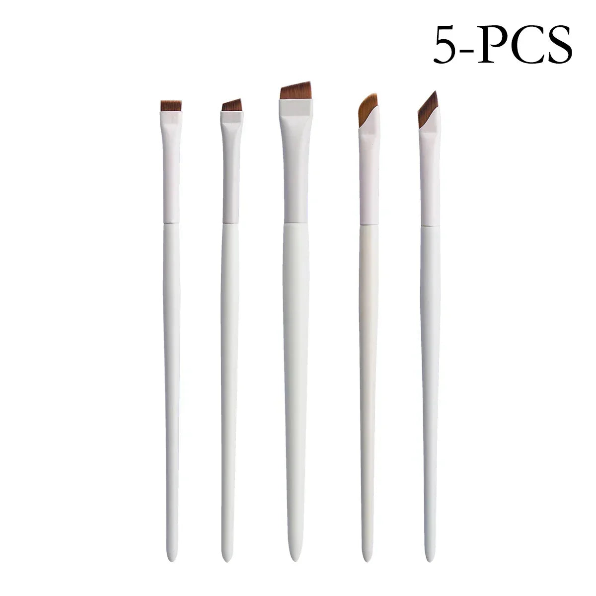 Upgrade Blade Eyeliner Brush | Ultra-Thin Fine Angle Flat Brush for Eyebrows & Under-Eye Makeup | Precise Detail White Brush