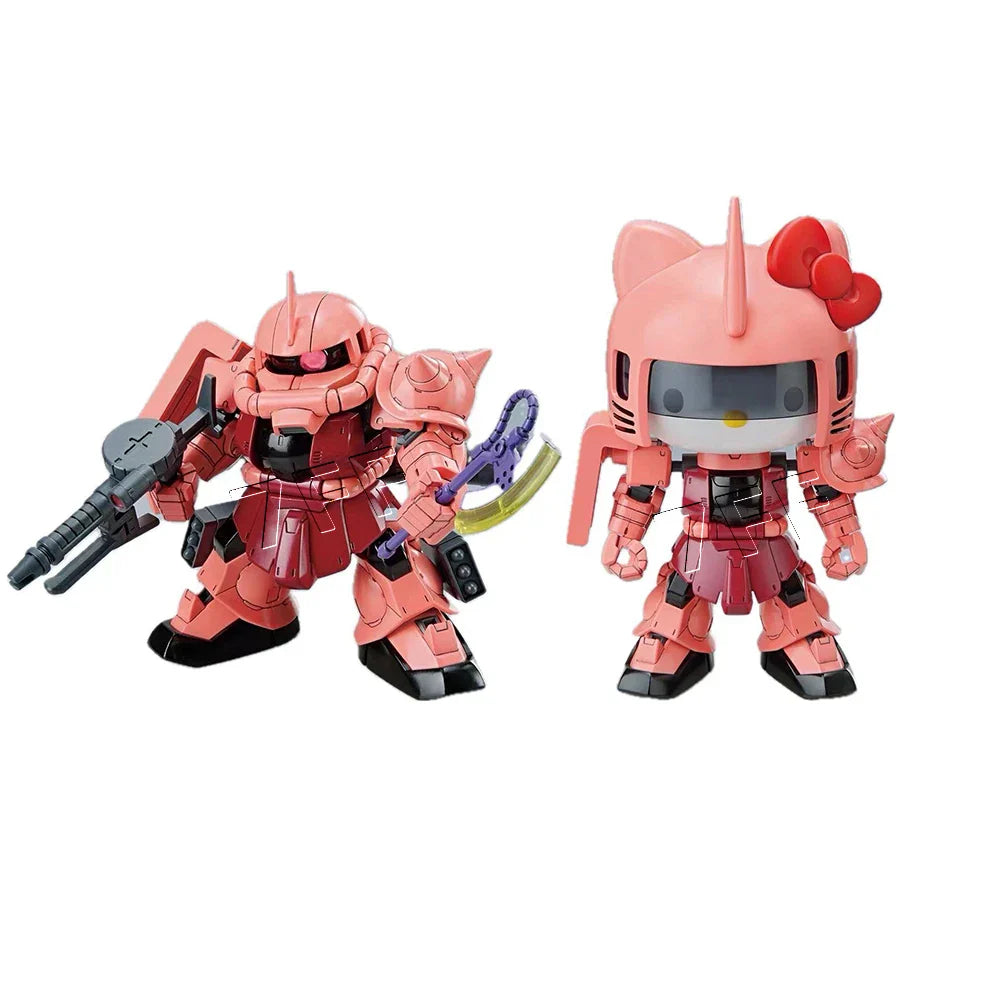 KT MS-05 Zakuii SD Anime Figure – Assembly Model Action Doll for Kids