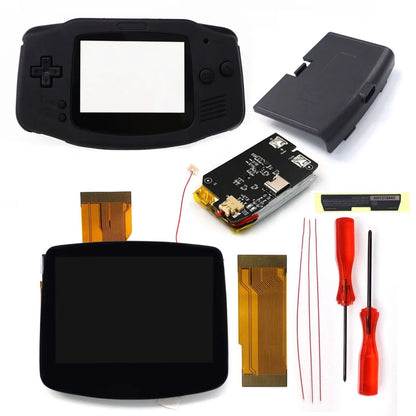 Hispeedido TYPE-C GBA LCD Display Upgrade – 3.0" V5 IPS Screen with New Housing Shell