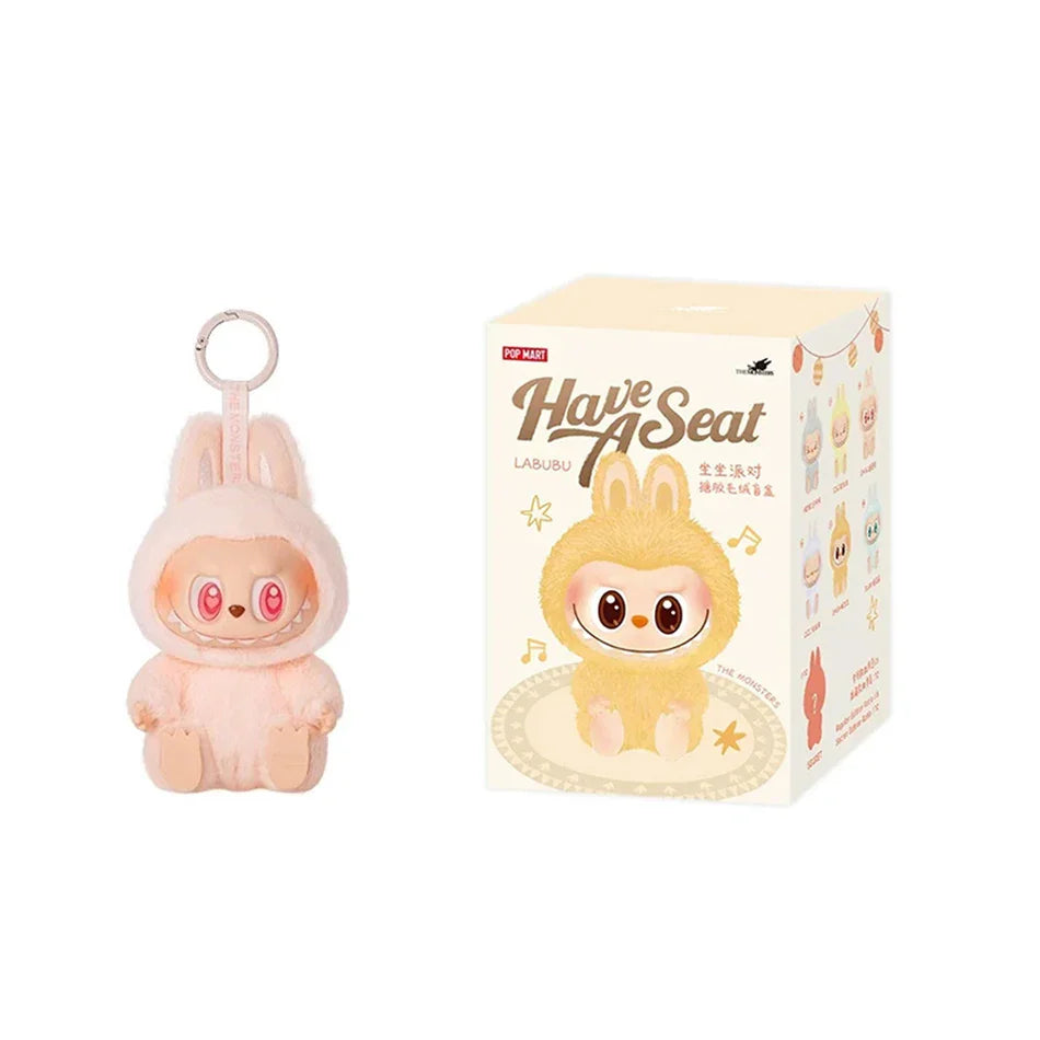 High-Quality Cute Labubu The Monsters Box Toy – Cardiac Macarone Kawaii Figure Model Bag, 1:1 Replica Gift