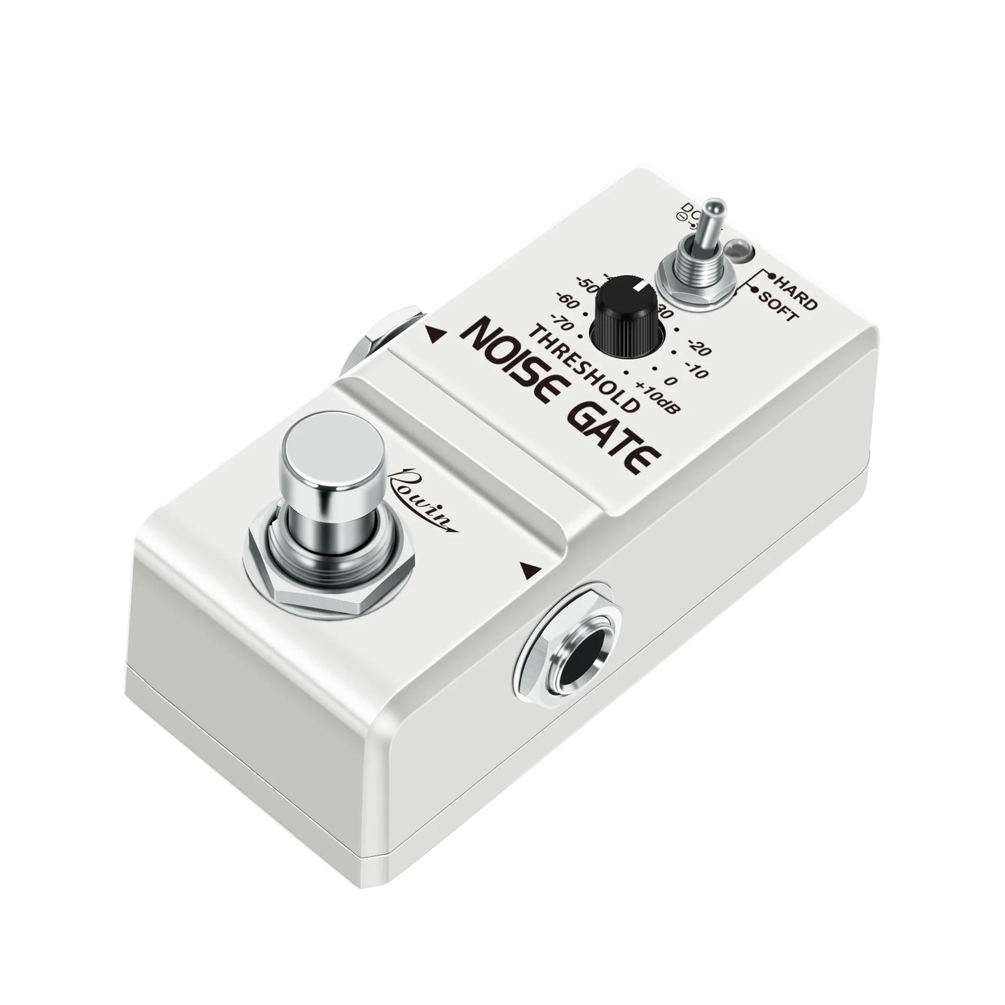 Noise Gate Pedal — Noise Killer Suppressor Effect with 2 Modes for Electric Guitar & Bass, True Bypass