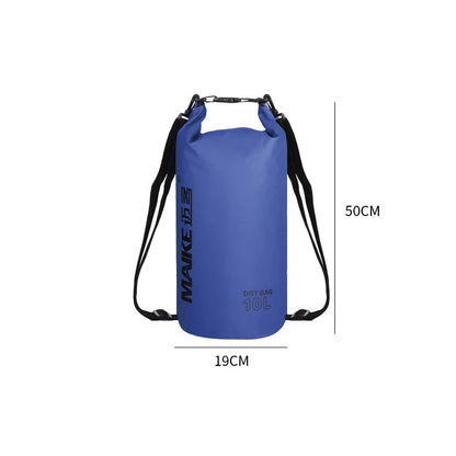 Waterproof Dry Bag Backpack - 5L/10L/15L Outdoor Storage Bag for Swimming, Rafting, Kayaking & Trekking