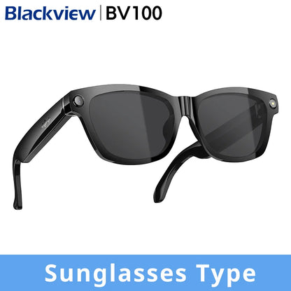 Blackview BV100 AI Smart Shooting Glasses – 2K HD 800W Camera with Bluetooth & Voice Assistant