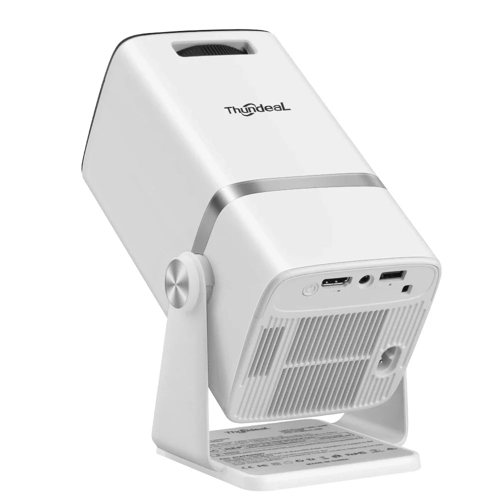 ThundeaL TD80W 4K Full HD Projector - Android WiFi 3D Home Theater, Portable Beam for Movies & Meetings (PK HY320)