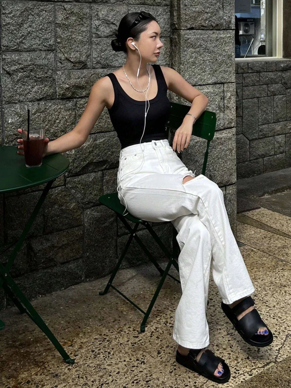 Women’s Camisole Tank Top – Soft Knit Sleeveless Summer Shirt, Tight & Sexy Outerwear Layer