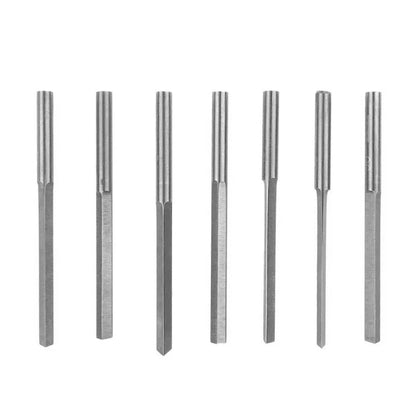Tungsten Steel Engraving Cutter Set – Pneumatic Graver Jewelry Tools with Triangle & Spatula Blades for DIY Metal Crafting