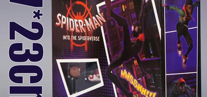 Miles Morales Spider-Man Action Figure — Into the Spider-Verse Collectible Toy for Kids Gift