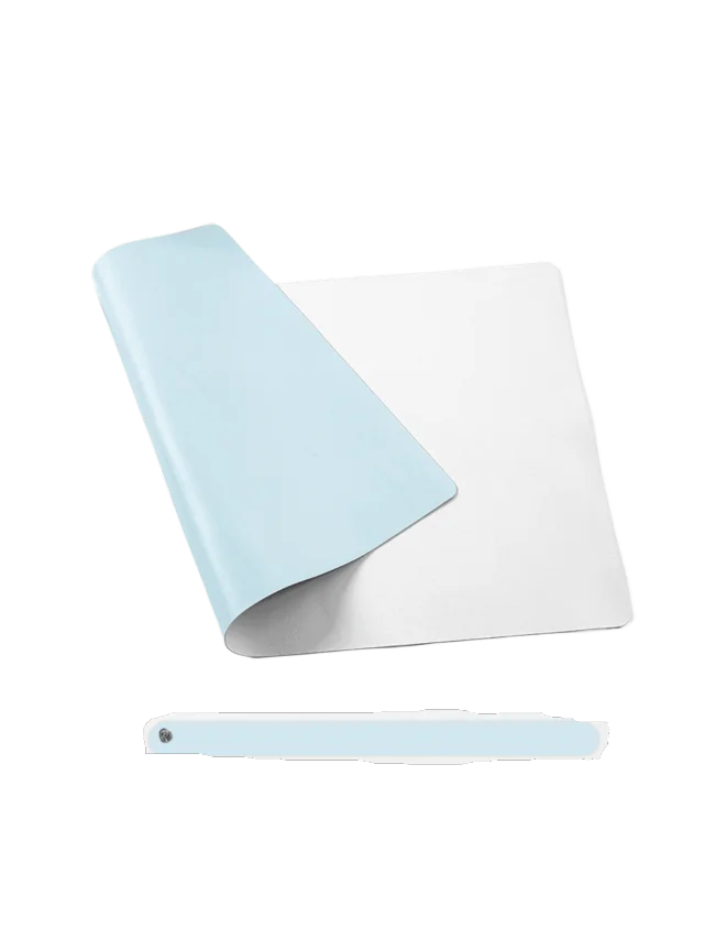 Portable Nail Art Armrest Mat - 1/2PCS Foldable Soft Microfiber Leather Table Pad for Nail Salons