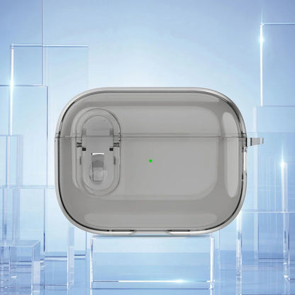 Transparent Crystal Wireless Bluetooth Earphone Case for AirPods Pro 2 – TPU Clear Switch Lock Cover for AirPods 4 (2024)