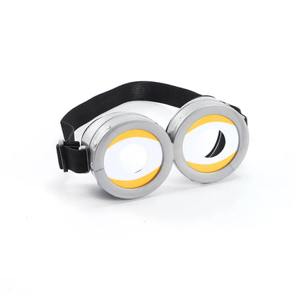 Minions Halloween Cosplay Glasses — Cute Cartoon Party Dress-Up Props for Holiday & Prom