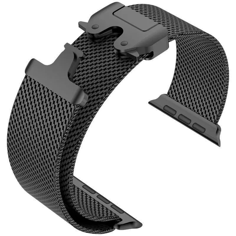 Titanium 1:1 Milanese Strap for Apple Watch Ultra 49mm – Compatible with iWatch Series 10 9 8 7 6 SE 5 4 3, 46mm 45mm 44mm 42mm