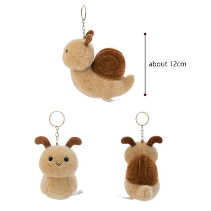 Cute Insect Plush Keychain - Cartoon Bug Spider Bee Bag Pendant & Creative Gift