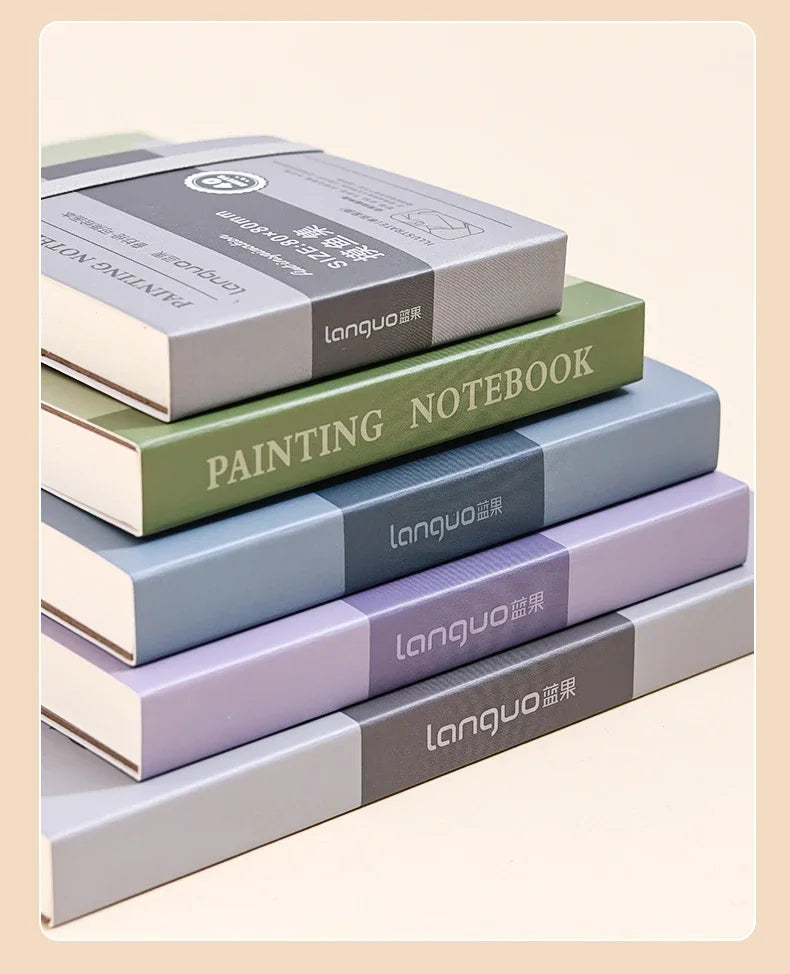 Mini Tearable Sketchbook 250gsm – 40-Sheet Drawing Notebook for Watercolor, Acrylic, Marker, Oil & Gouache