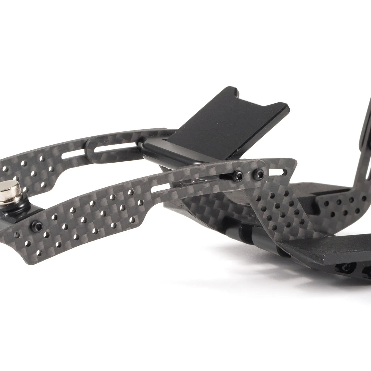 Carbon Fiber 1/24 LCG Chassis Kit - High-Clearance Adjustable Wheelbase for SCX24 Custom Performance Builds