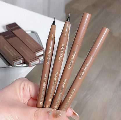 Gege Bear Liquid Eyeliner Pen – Waterproof, Smudge-Proof, Fast & Precise Makeup with Quick Drying Formula