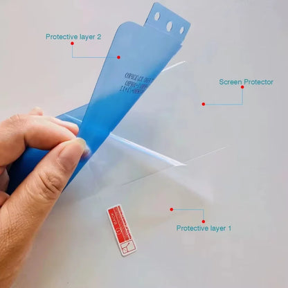 NNBILI 3PCS Ceramic Hydrogel Screen Protector - Samsung Galaxy S26/S25/S24/S23/S22/S21/S20/S10/S9 with Install Kit