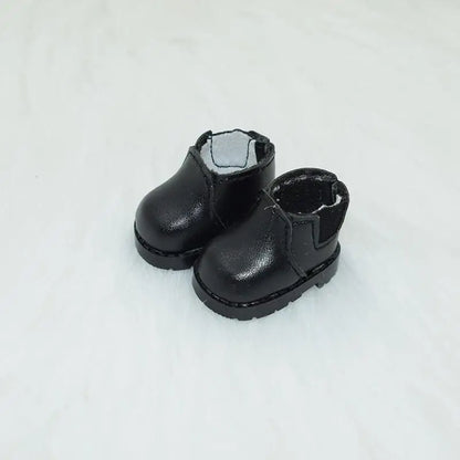 LABUBU Leather Shoes for 17cm Cotton Dolls – Casual Sports Boots DIY Doll Accessories