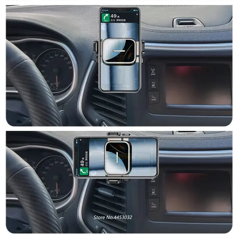 Honda Civic 11th Gen Car Phone Holder - Rotatable One-Handed Dashboard Mount (2022-2023)