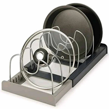 Kitchen Sink Organizer Rack — Adjustable Dish Drying Shelf for Bowls, Plates & Storage, Desktop Holder Accessories