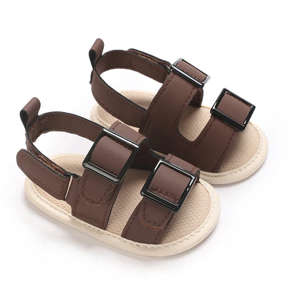 Infant Boy Pre-Walker Sandals - Breathable Soft Sole Casual Walking Shoes for 0–1 Year