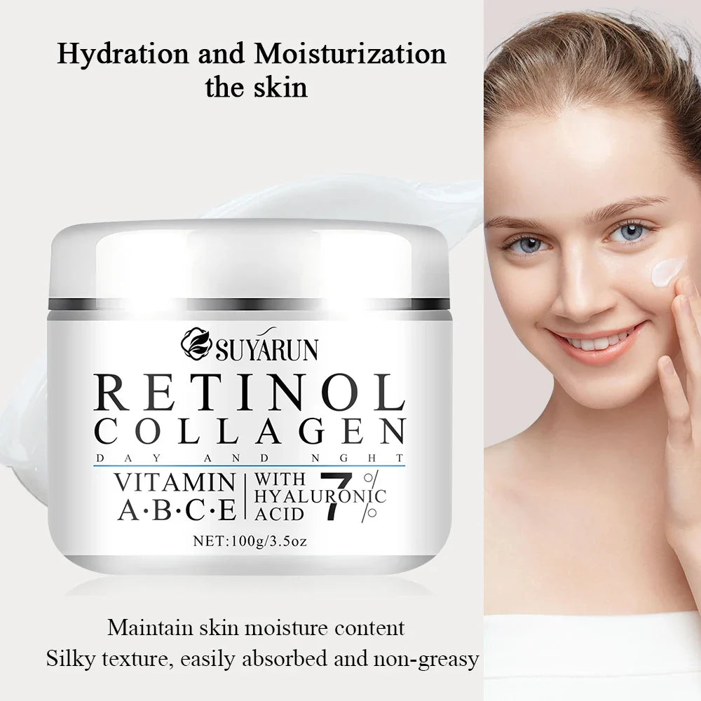 Vitamin E & Shea Butter Anti-Aging Skin Cream – Moisturizing Exfoliating Wrinkle Care for Men & Women Smooth Tender Skin Treatment