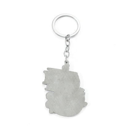One Piece Anime Keychain – Monkey D. Luffy Pirate Metal Pendant for Bags, Backpacks & Gifts