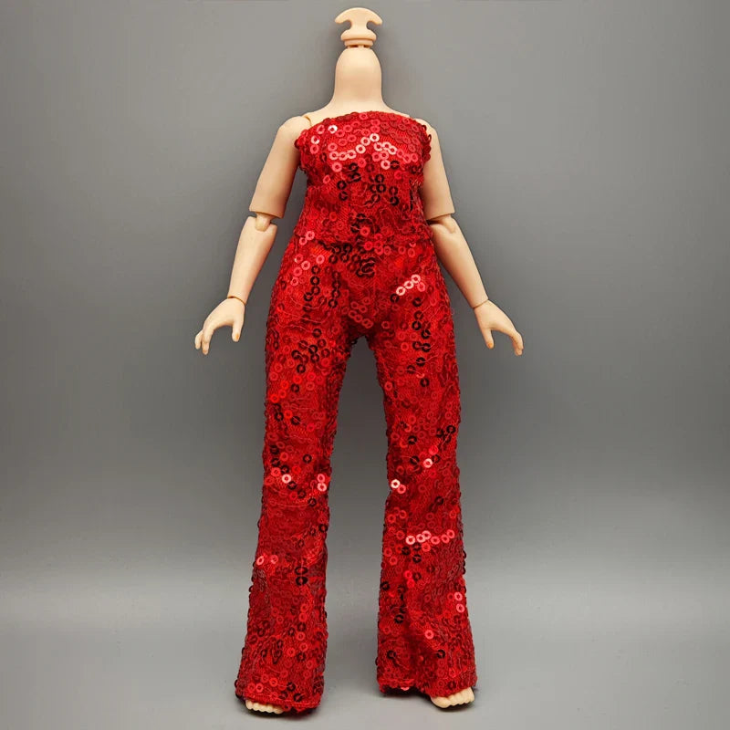 Handmade Doll Dresses & Shoes – Outfit for 28cm High School Dolls with Big Eyes & Long Eyelashes, Perfect Birthday Gift