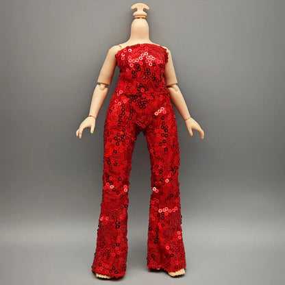 Handmade Doll Dresses & Shoes – Outfit for 28cm High School Dolls with Big Eyes & Long Eyelashes, Perfect Birthday Gift