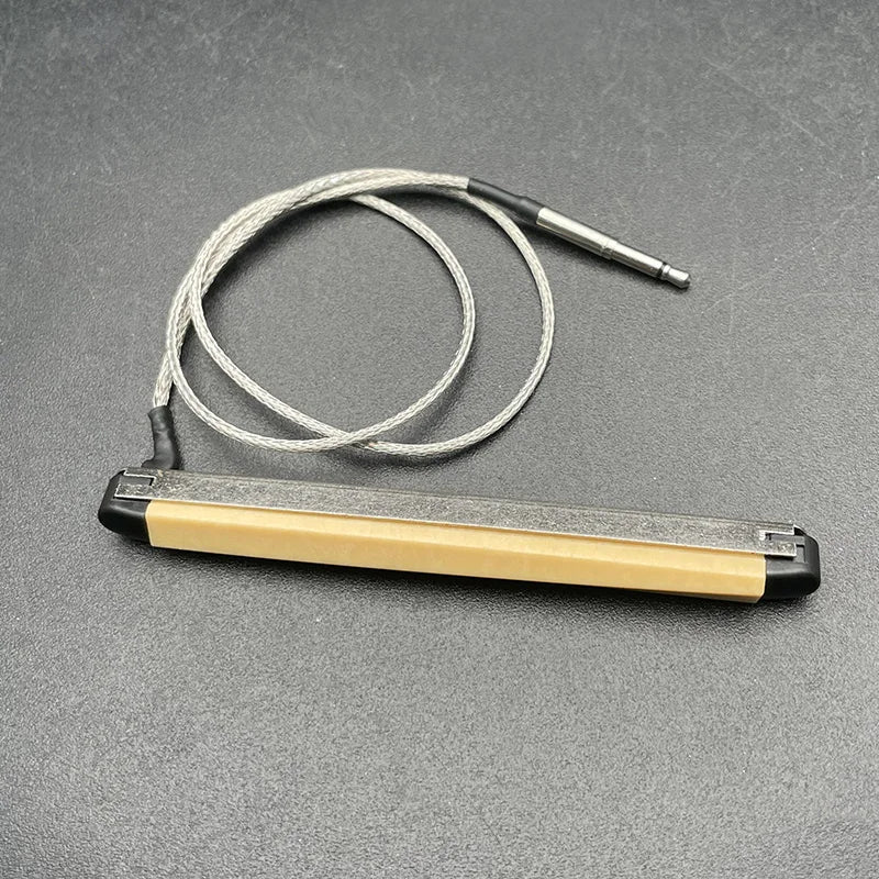 Rosewood U-Bass Bridge - Adjustable Saddle Bridge with Height Screws for 4/6 String Acoustic Bass Guitar
