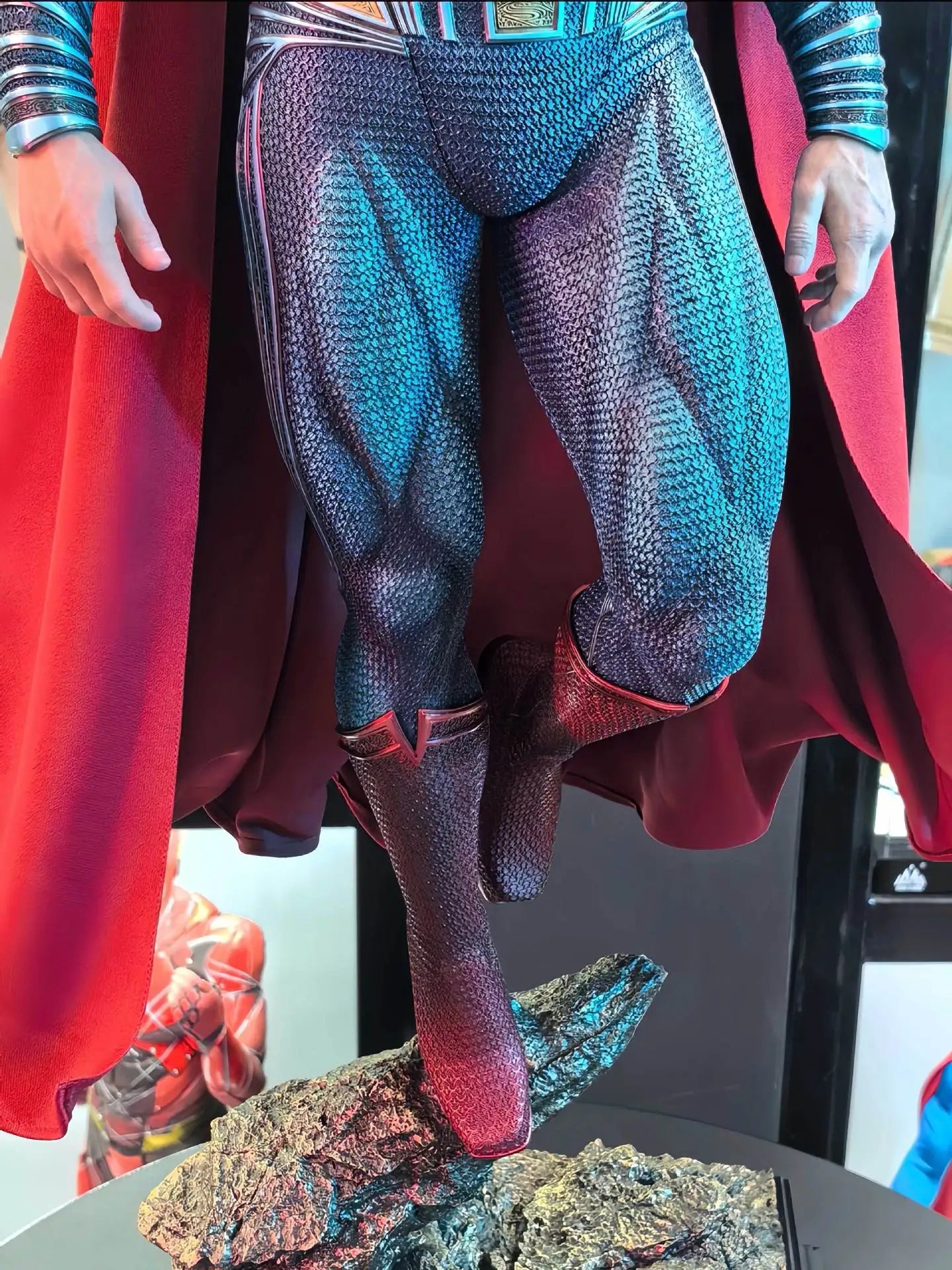 DC Series Justice League Superman GK Statue – Handmade Steel Man Collectible Model Ornament Gift