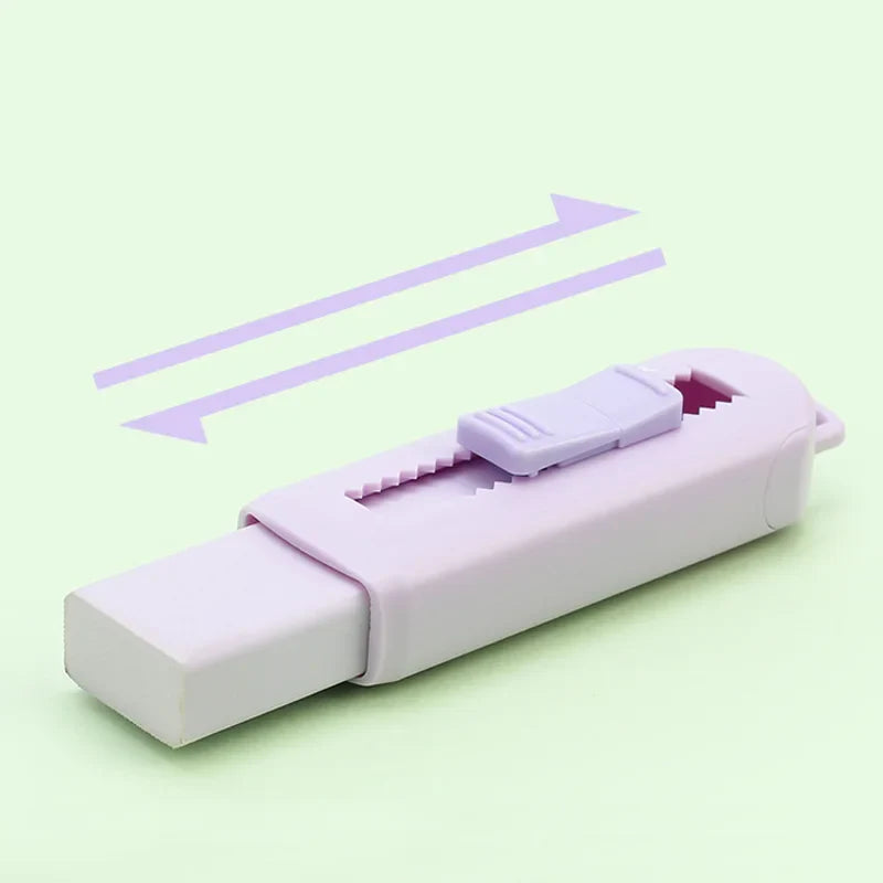 STAEDTLER 525 Telescopic Push Eraser — Professional Drawing Eraser for School & Office