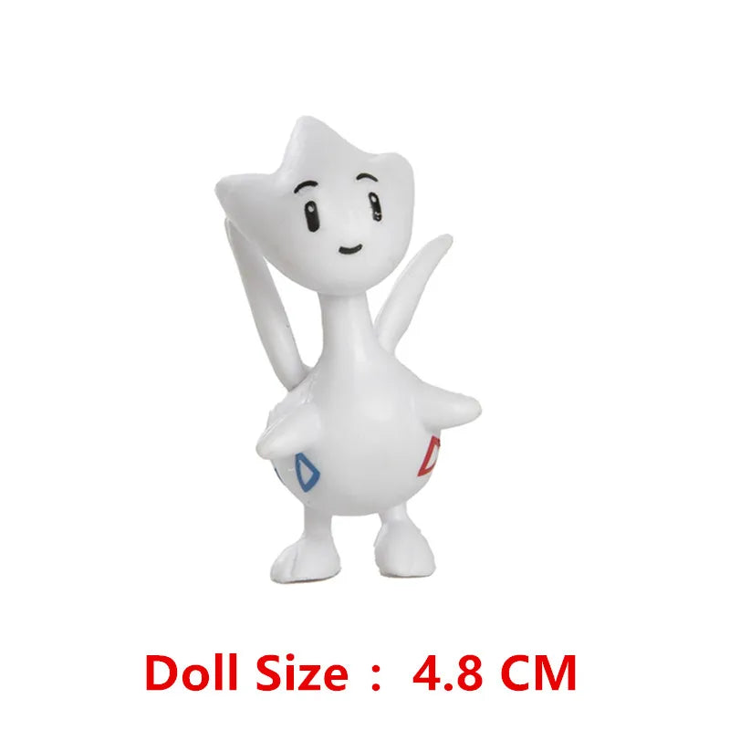 Pokemon 4-13cm Anime Figures – Pikachu, Mewtwo, Charmander, Blastoise Action Model Toy Gifts