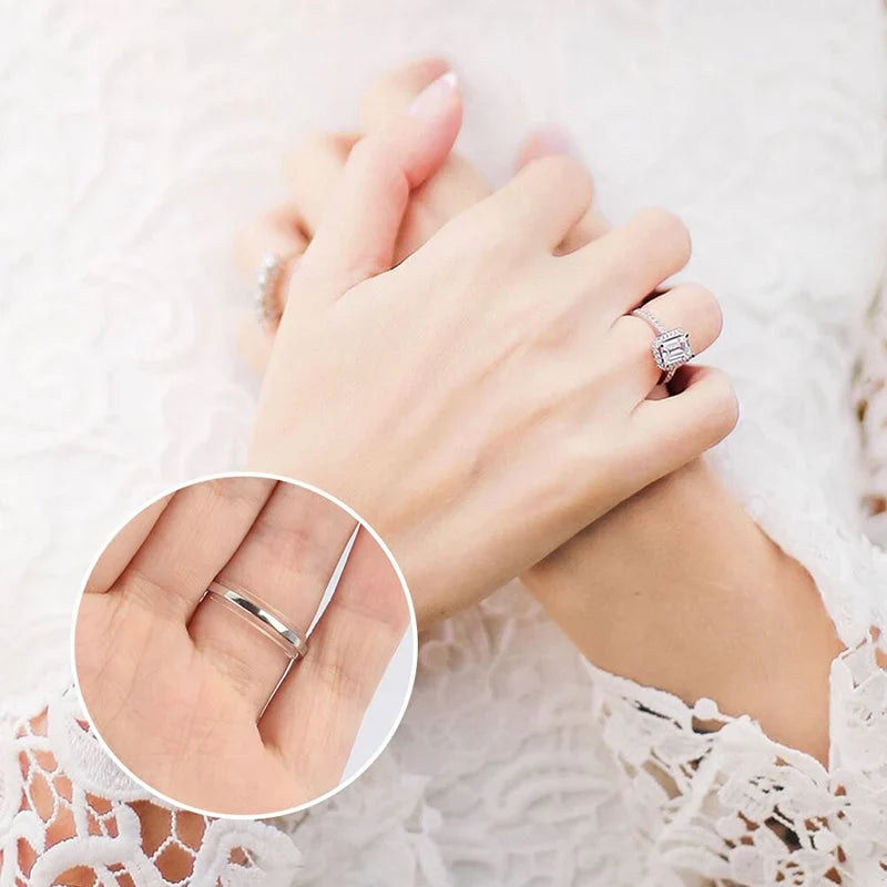 8-Size Silicone Invisible Ring Size Adjuster – Clear Jewelry Tightener & Reducer for Loose Rings Fit Correction Tool