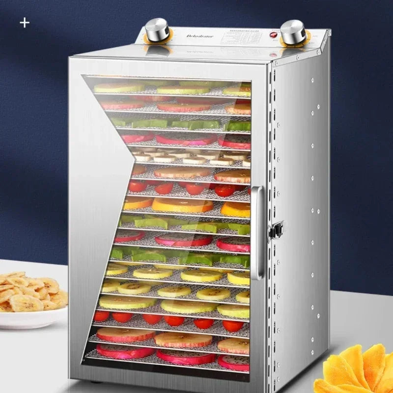 Beef Jerky & Fruit Dehydrator – Air Drying Machine for Snacks, Fruits, Vegetables & Pet Treats