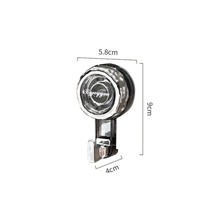 Fashion Powerful Reusable Suction Cup Hooks – Heavy Duty Traceless Shower & Clothes Hooks