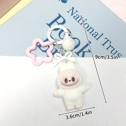 Cartoon Key Ring – Cute Backpack Pendant Gift for Students and Couples